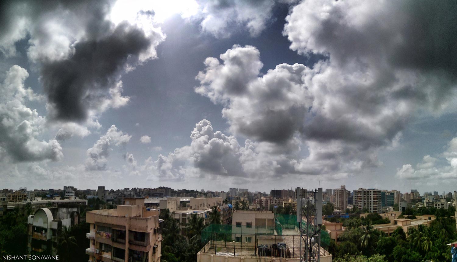 Panoramic Bldg Clouds