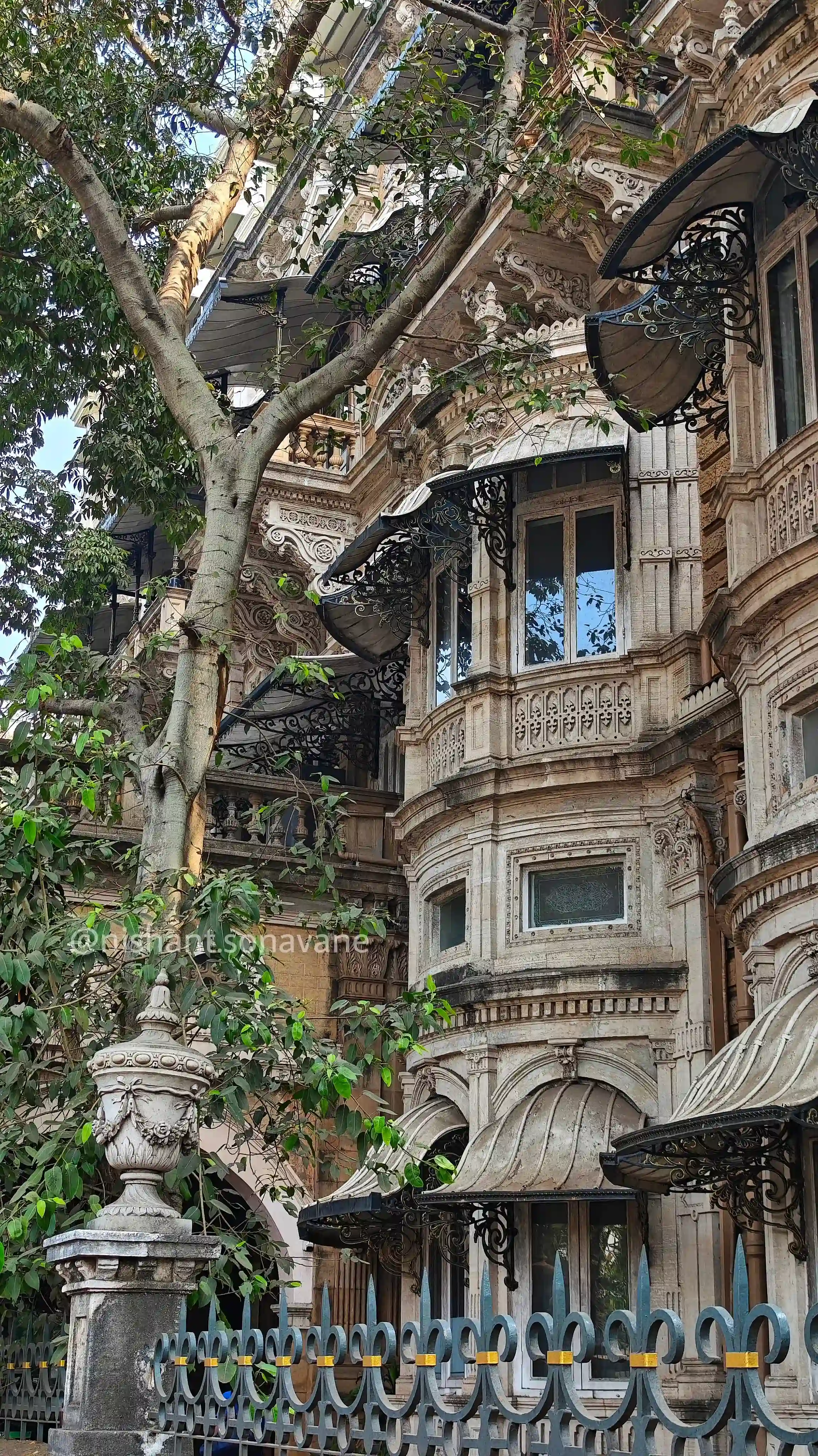 Esplanade House photographed in Mumbai