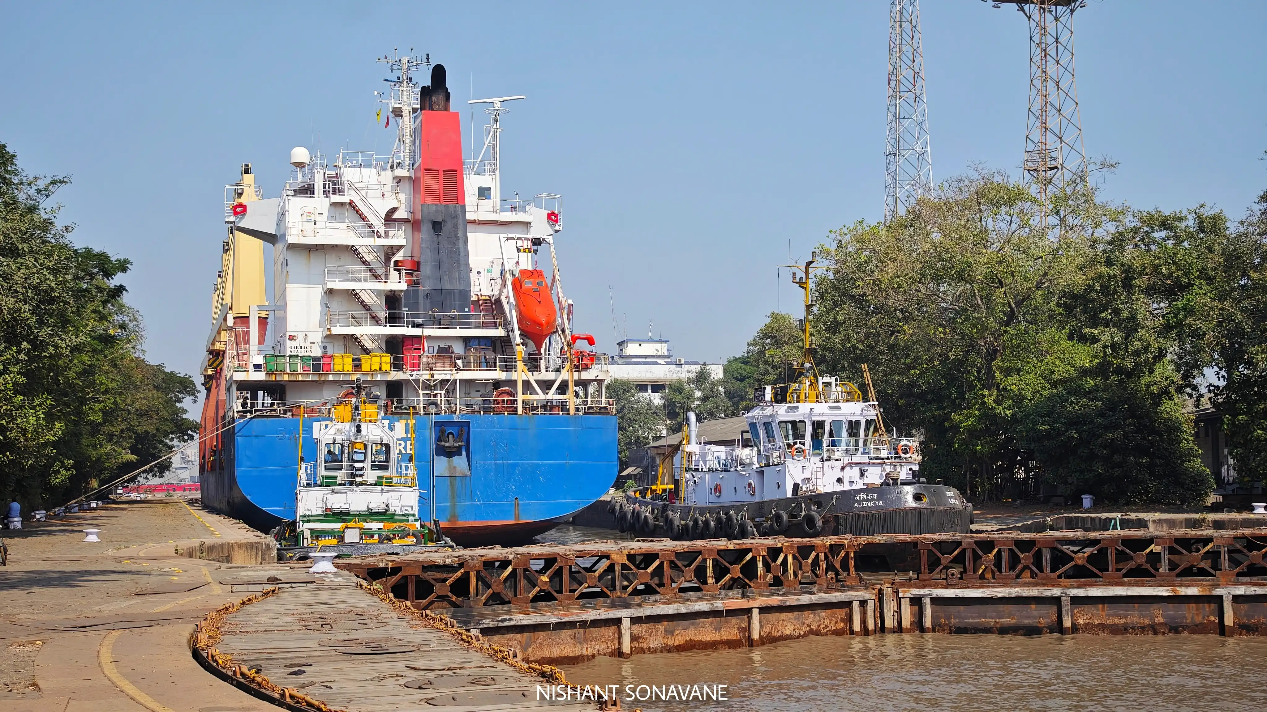 Mumbai Port Trust photography album cover
